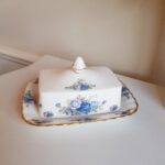 Royal Albert Moonlight Rose Butter Dish with Lid – 1st Quality English Bone China