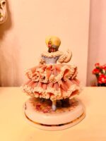 Crown Dresden Lace Porcelain Figurine – German Rococo Style - Image 5