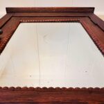 Wood Cabinet with Beveled Mirror – Apothecary or Bathroom Wall Storage - Image 5