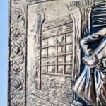 Vintage Magazine Rack, Newspaper Stand Victorian Style - Image 9