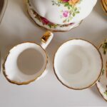 Royal Albert Old Country Roses Bone China Tea Set - England - Image 5