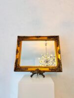 Vintage Rococo Gold Wall Mirror: Ornate Beveled French Style - Image 5