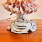 Lace Porcelain Table Lamp – Romantic German Lighting with Filigree Detail - Image 8