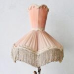 Vintage Porcelain Dresden Lace Lamp – Victorian Style Boudoir Table Light - Image 6