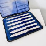 Vintage Art Deco Set – Silver Knives by James Deakin & Sons, Sheffield - Image 2