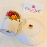 Royal Albert Mokka Cup and Saucer – Old Country Roses, English Porcelain, LTD - Image 7