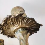 Ornate Metal Candlesticks with Minor Flaw, Pair of Candleholders, Baroque Style, Pair Candle-holders - Image 9