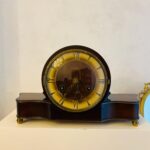 Vintage Juba Pendulum Clock, Home Decor, Antique Mantel Clock