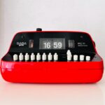 Vintage SABA Pro Flip Flop Clock Radio Made in Western Germany - Image 3