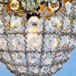 Vintage Crystal Pineapple Pendant Light - Antique Lamp for Home Lighting - Image 5