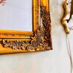 Baroque Style Beveled Wall Mirror – Ornate Wood Frame, Vintage French Accent - Image 7