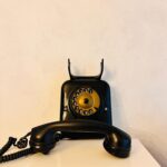Vintage Black Rotary Wall Telephone - Dutch PTT '40s - Image 8