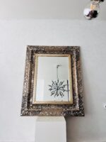 Vintage Big Mirror, Baroque mirror with beveled edges, wall hanging, interior design - Image 3