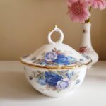 Royal Albert Moonlight Rose Covered Candy Dish with Lid – Bone China - Image 3