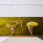 Brass Wall Coat Rack – Mid Century Hollywood Regency, Hook Entryway Hanger - Image 5