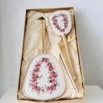 English Vanity Set – Made in England, Vintage Dressing Table Decor - Mascot - Image 7