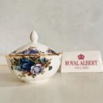 Royal Albert Moonlight Rose Covered Candy Bowl – English Porcelain Dish - Image 3