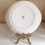 Original Royal Albert Moonlight Rose Plate, English Bone China Porcelain, LTD 1987 - Image 7