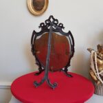 Louis XVI Ribbon Vanity Mirror – Beveled Glass, French Baroque Table Decor - Image 8