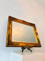 Vintage Rococo Gold Wall Mirror: Ornate Beveled French Style - Image 2