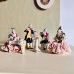 Dresden Porcelain Figurines – Lace Trimmed Collectible Pair, Made in Germany - Image 3