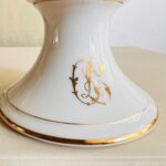 Limoges Porcelain Pastry Set – Antique French Set with Gilded Accents - Image 5