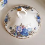 Royal Albert Moonlight Rose Covered Candy Dish with Lid – Bone China - Image 7