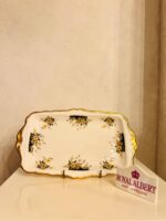 Vintage Royal Albert 'Royal Ascot' Bone China Plate: England Kitchen Decor - Image 2