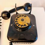 Vintage Black Rotary Wall Telephone - Dutch PTT '40s - Image 6
