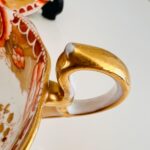 Royal Albert Gladiola Teacup and Saucer – Avon Shape, Crown China, 1950s Floral Collectible - Image 7