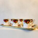 Royal Albert Mokka Cup and Saucer – Old Country Roses, English Porcelain, LTD - Image 3