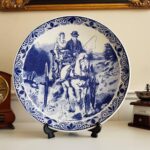 Large Delfts Blauw Wall Plate – Holland Blue and White Ceramic with Certificate - Image 4