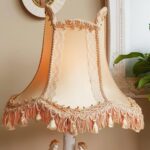 Italian Capodimonte Porcelain Table Lamp – Floral Detail, Romantic Bedside Lighting - Image 7
