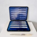 Vintage Art Deco Set – Silver Knives by James Deakin & Sons, Sheffield