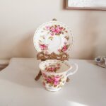 Vintage Royal Albert Tea Cup and Saucer - June Flower of the Month - England