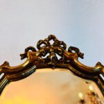 Louis XVI Ribbon Vanity Mirror – Beveled Glass, French Baroque Table Decor - Image 4