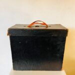 Silk Black Top Hat with Original Box – Classic Formalwear, Vintage 1950s Accessory - Image 9