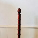 Wood Spiral Step Ladder – 4-Tier Semi-Circular Vintage Stair Display - Image 6