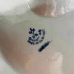 Dresden Porcelain Table Lamp – Victorian Style Floral Ceramic with Gilt Base - Image 9