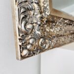 Vintage Big Mirror, Baroque mirror with beveled edges, wall hanging, interior design - Image 6