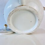 Vintage Porcelain Samovar – Cream Ceramic Teapot Urn, Russian Style Hot Water Kettle - Image 9