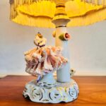 Lace Porcelain Table Lamp – Romantic German Lighting with Filigree Detail - Image 6