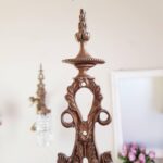 Pair of Gilded Brass Wall Sconces – Rococo French Style, Ornate Hollywood Regency Lighting - Image 5