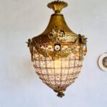 Vintage Crystal Pineapple Pendant Light - Antique Lamp for Home Lighting - Image 4