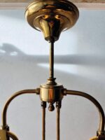 Pull Down Pendant Lamp – Adjustable Vintage Chrome Light, Mid Century Hanging Fixture - Image 8