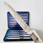 Vintage Art Deco Set – Silver Knives by James Deakin & Sons, Sheffield - Image 5