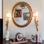 Pair of Bronze Wall Sconces – Mid Century Mod Lighting, French Depose Design - Image 2