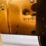 Bracket Mantel Clock with Pendulum – Comtesse Brass Shelf Clock, Fireplace Decor, Midcentury Charm - Image 9