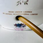 Vintage Royal Albert Moonlight Rose Table Lamp, 1987 LTD, Made in England - Image 7