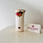 Royal Albert Old Country Roses Vase: English Bone China Floral Decor - Image 2
